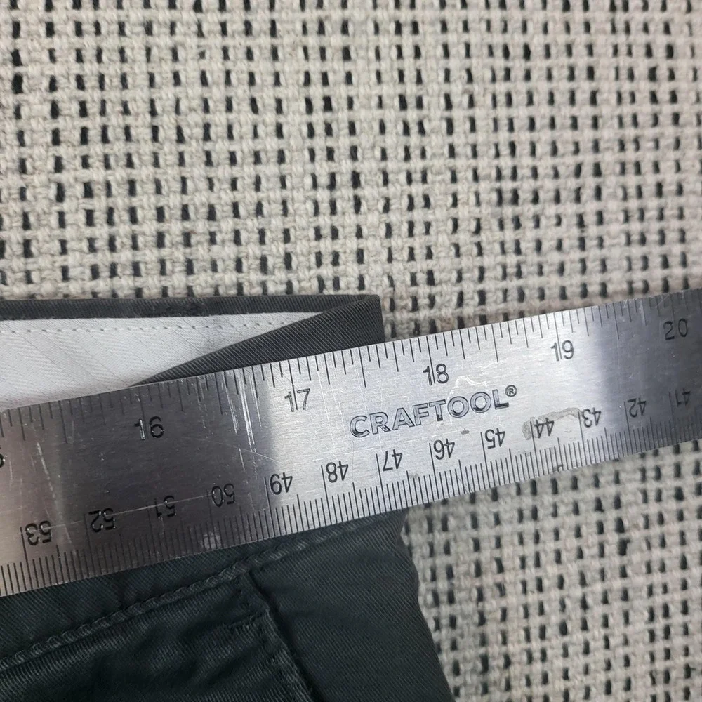 Club‎ Monaco Connor Pants Mens 35x32 Gray Chino Modern Slim Fit Casual Office
